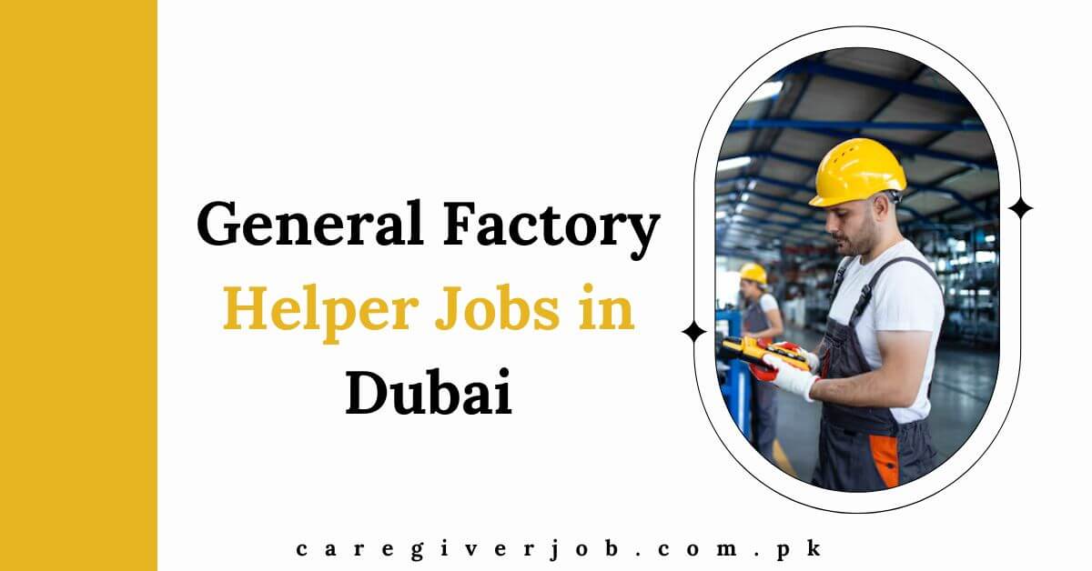 General Factory Helper Jobs in Dubai