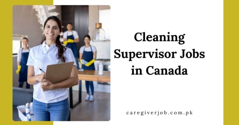 Cleaning Supervisor Jobs in Canada