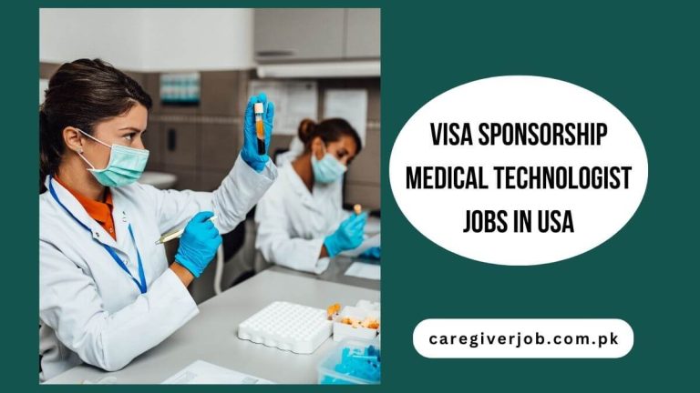 Visa Sponsorship Medical Technologist Jobs in USA