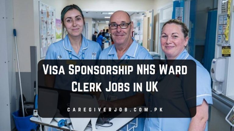 Visa Sponsorship NHS Ward Clerk Jobs in UK