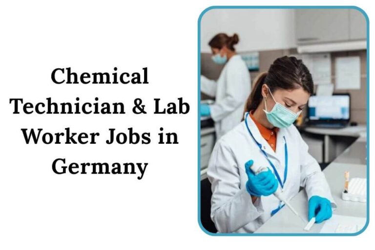 Chemical Technician & Lab Worker Jobs in Germany