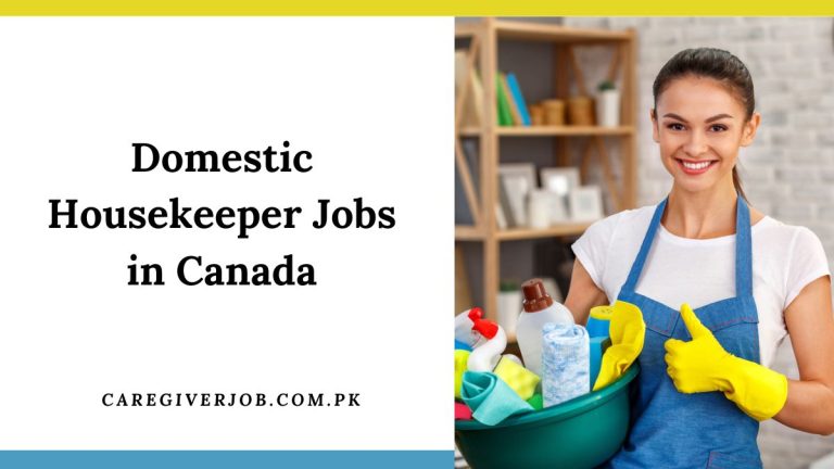 Domestic Housekeeper Jobs in Canada