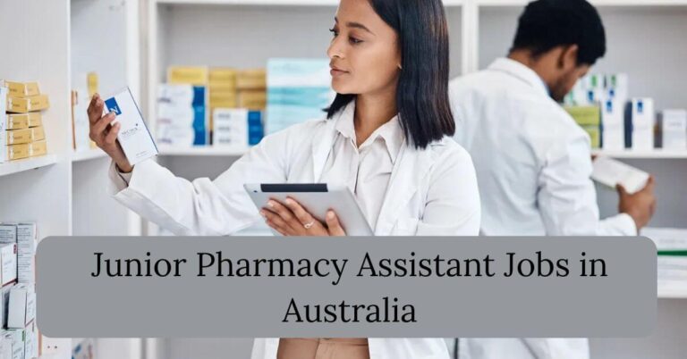 Junior Pharmacy Assistant Jobs in Australia