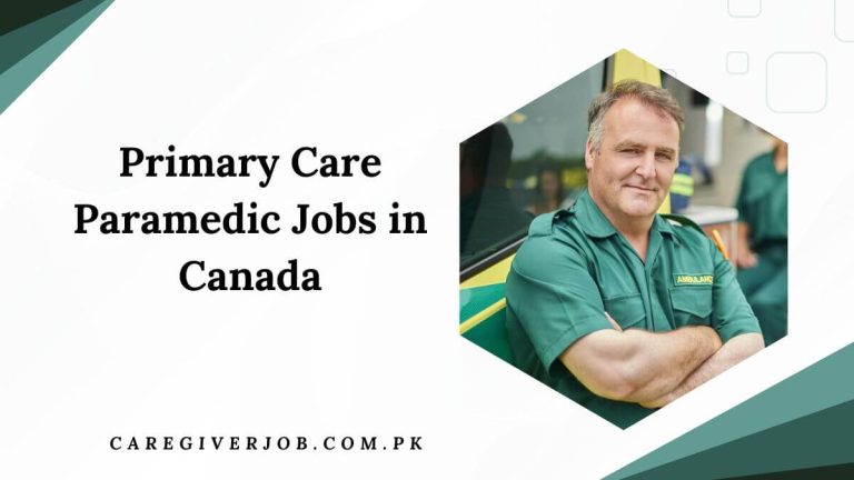 Primary Care Paramedic Jobs in Canada