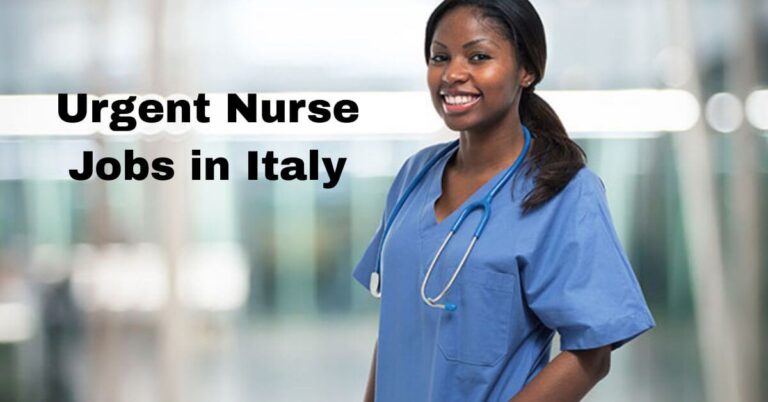 Urgent Nurse Jobs in Italy