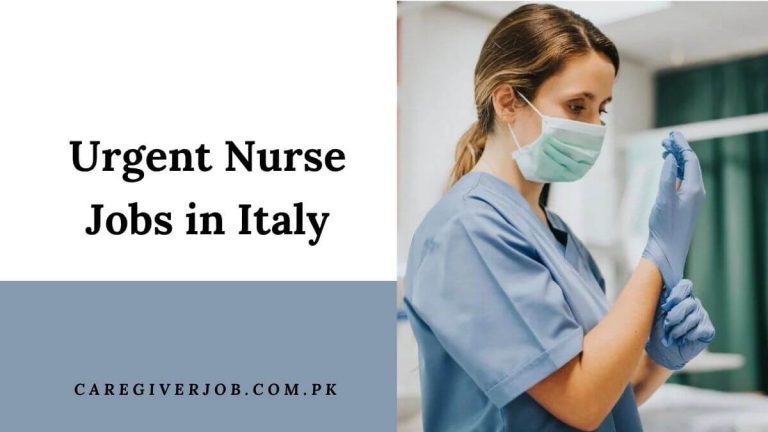 Urgent Nurse Jobs in Italy