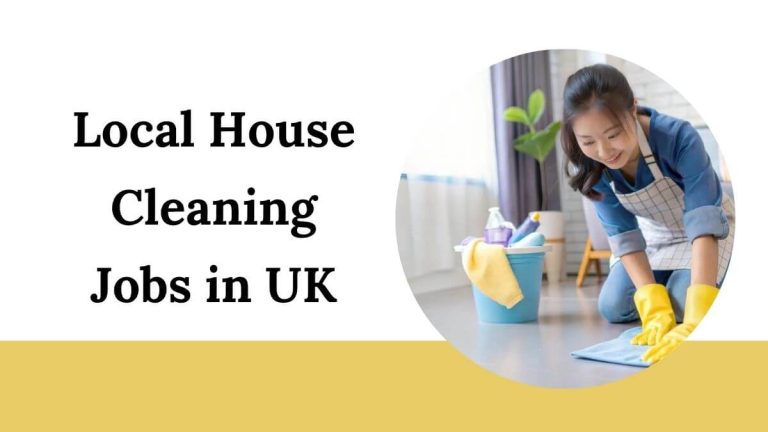 Local House Cleaning Jobs in UK