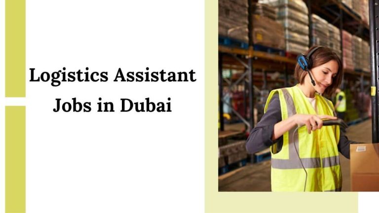 Logistics Assistant Jobs in Dubai