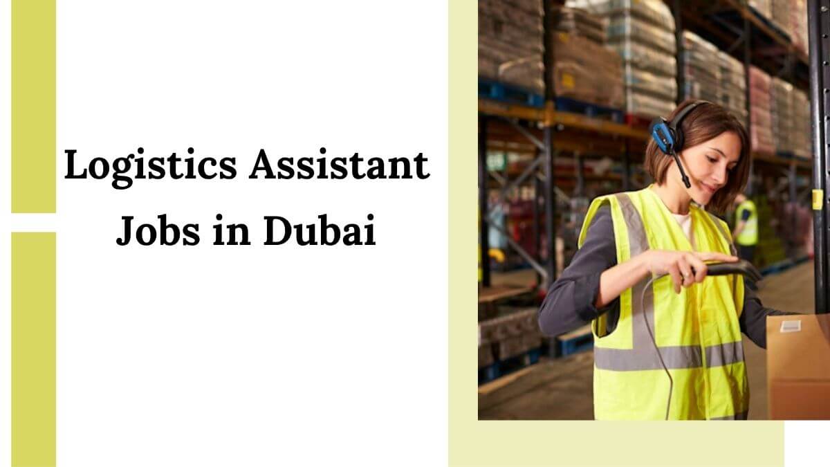 Logistics Assistant Jobs in Dubai