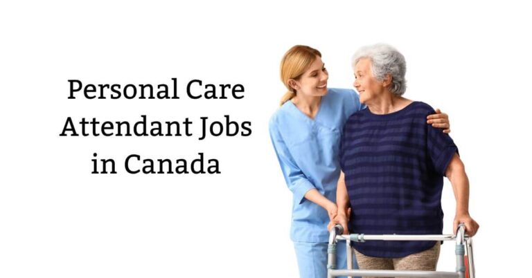 Personal Care Attendant Jobs in Canada