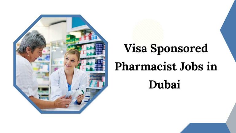 Visa Sponsored Pharmacist Jobs in Dubai