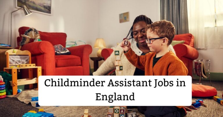 Childminder Assistant Jobs in England