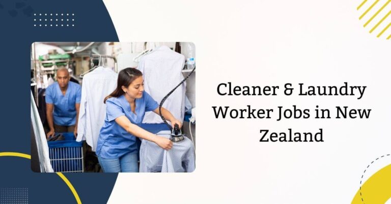 Cleaner & Laundry Worker Jobs in New Zealand