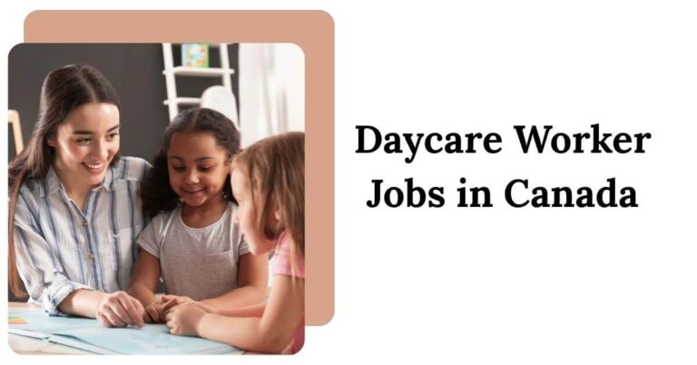 Daycare Worker Jobs in Canada