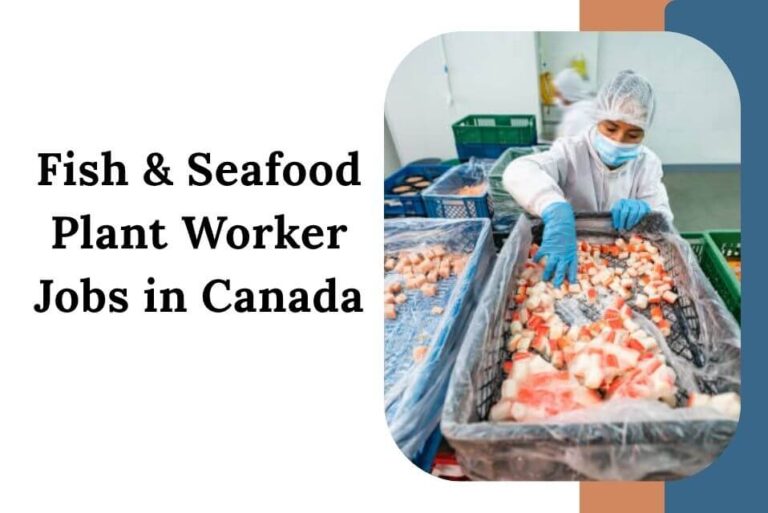 Fish & Seafood Plant Worker Jobs in Canada