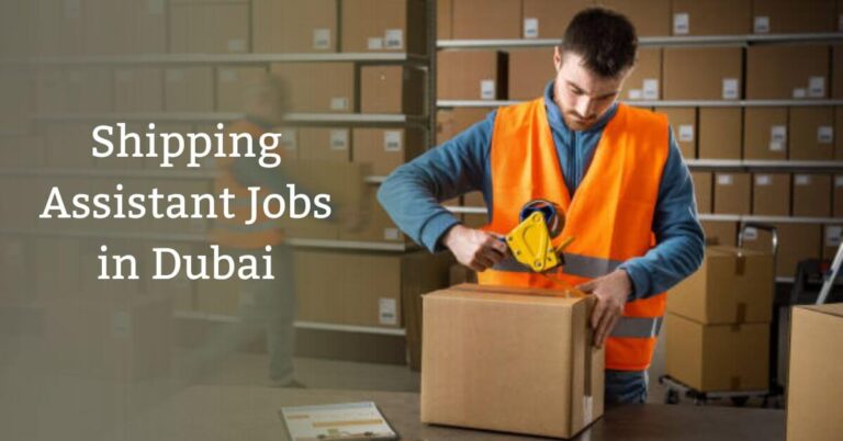 Shipping Assistant Jobs in Dubai
