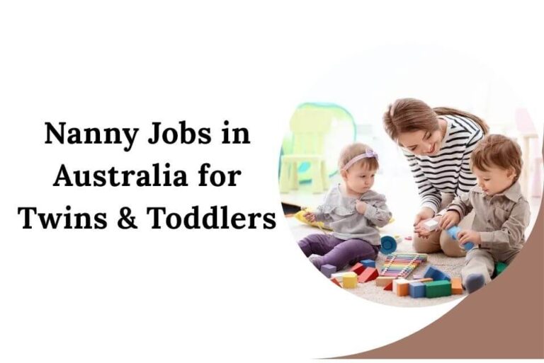 Nanny Jobs in Australia for Twins & Toddlers