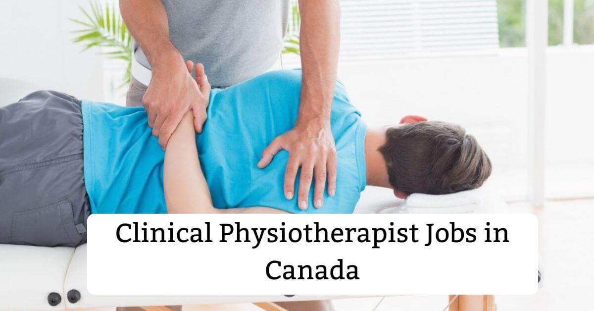 Clinical Physiotherapist Jobs in Canada